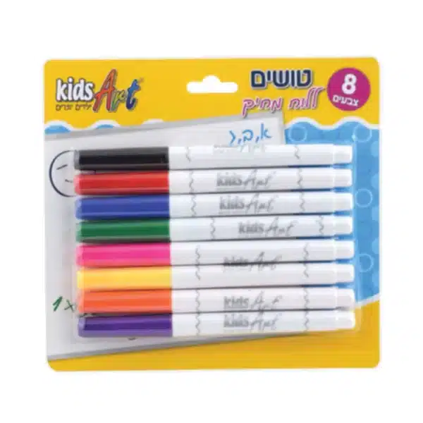 8 טושים מחיקים דקים