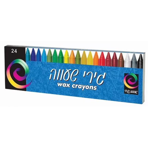 גירי שעווה עבים בשרוול 24