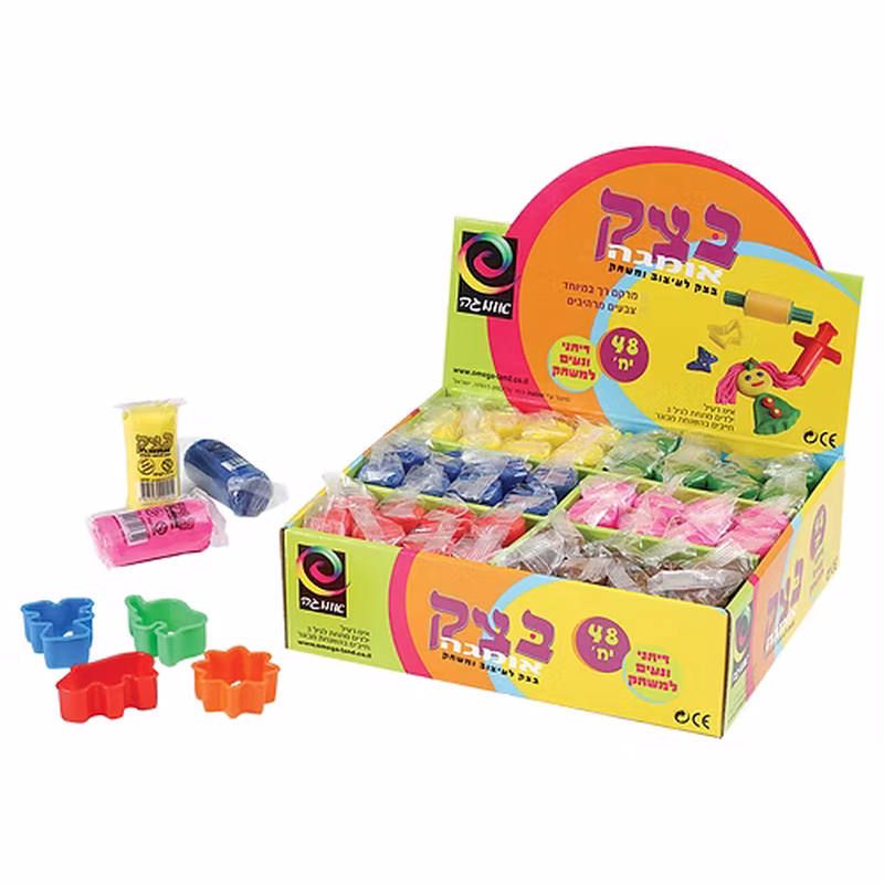 דיספליי בצק 48 יחידות 70 גרם דיספליי בצק 48 יחידות 70 גרם
