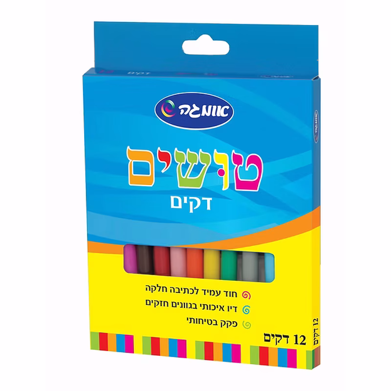 טושים דקים 12 טושים דקים 12
