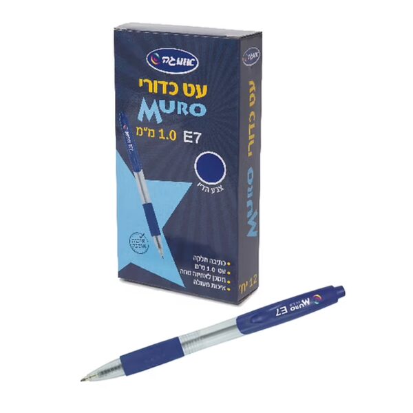 עט כדורי 12 יחידות