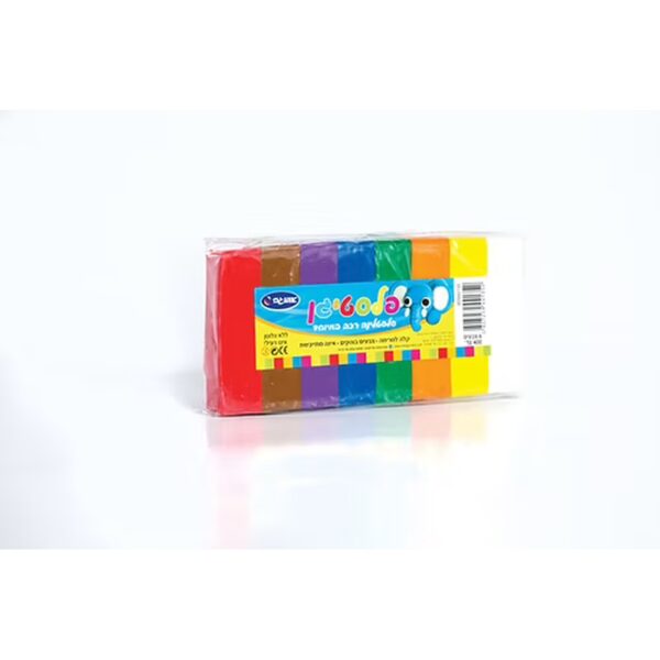 פלסטיגן 5 צבעים 125 גרם