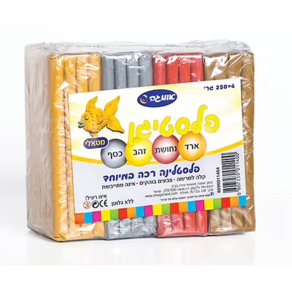 פלסטיגן מטאלי 4 יחידות 250 גרם