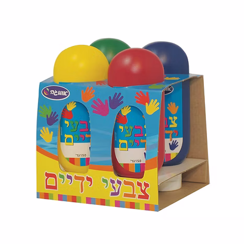 צבעי ידיים 4 יחידות 150 גרם צבעי ידיים 4 יחידות 150 גרם