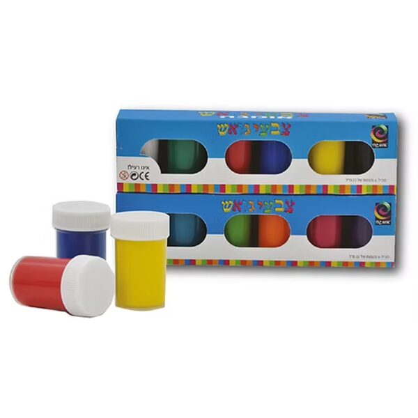 צנצנות צבעי גואש 12 יחידות 22 מ ל