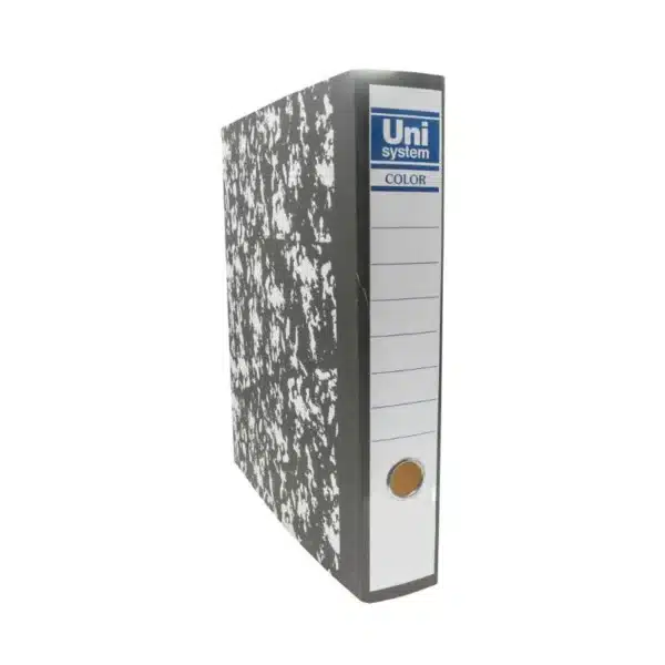 קלסר קרטון שחור לבן A4